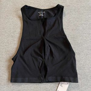 Urban Outfitters Black Tank Top w/ Cutouts